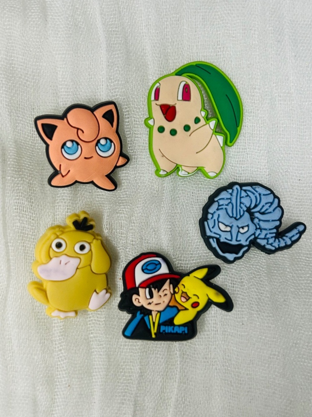 Pokemon Croc Charms, Jibbitz - Set #49